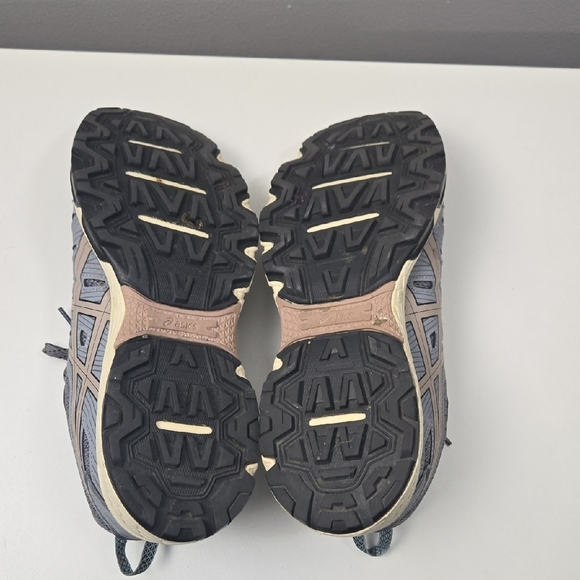 Asics Gray and Cream Athletic Shoes - Picture 7 of 7